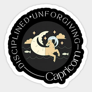 Capricorn Zodiac Sign Sticker